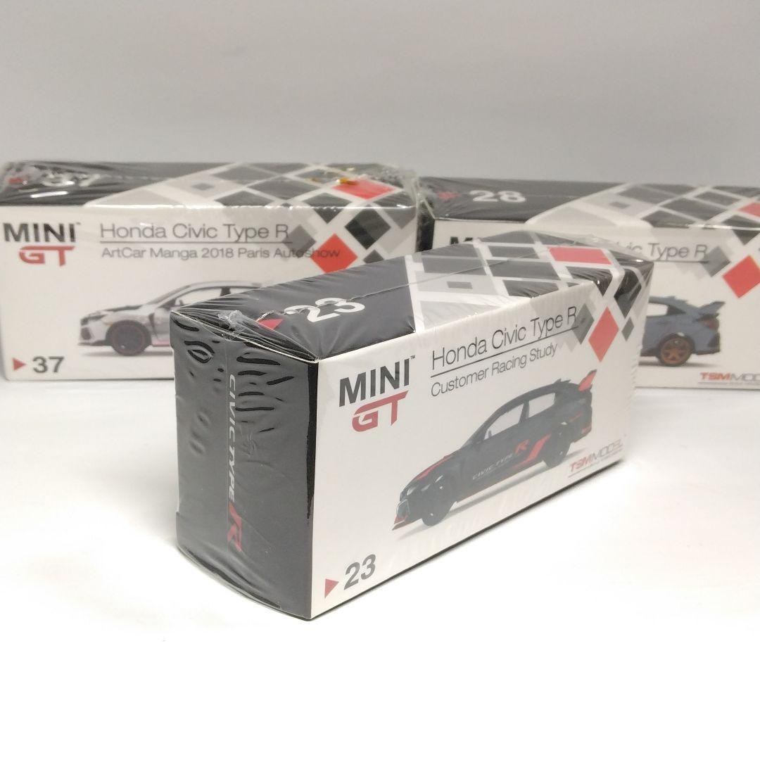 MINI GT 1/64 シビック タイプR FK8 3台セット