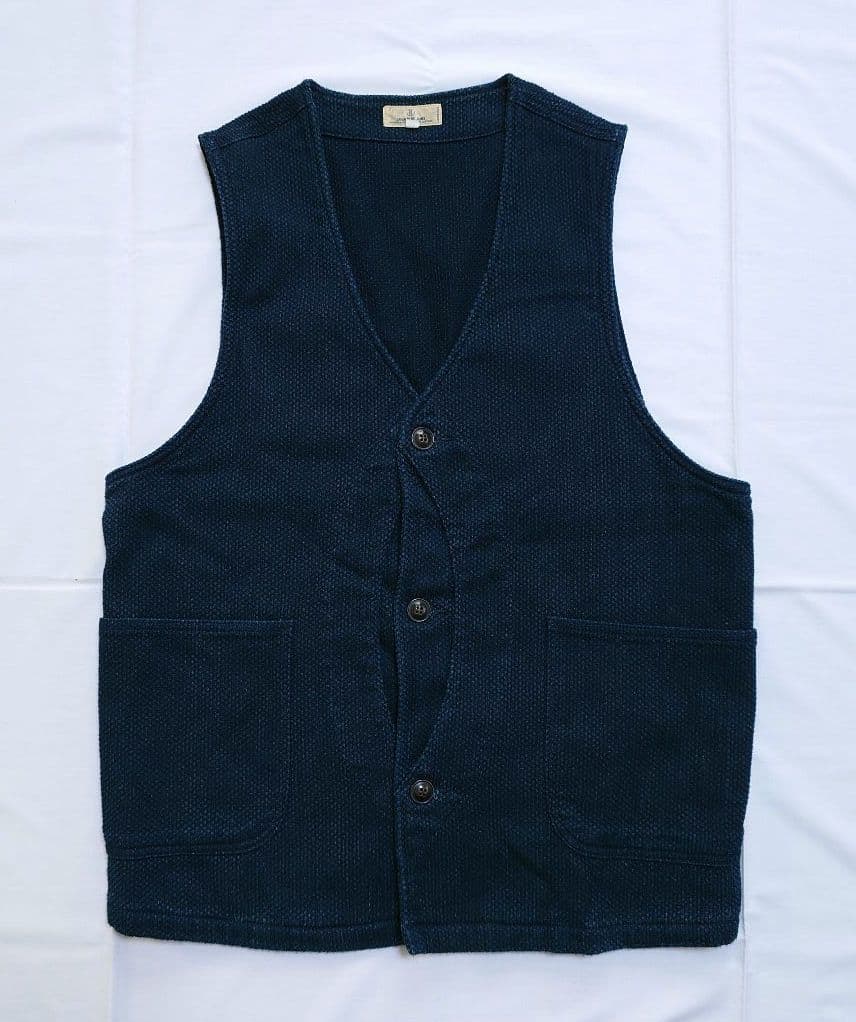 ジャパンブルージーンズ　刺し子　ベスト　サイズXXL