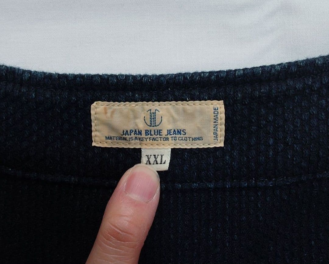 ジャパンブルージーンズ　刺し子　ベスト　サイズXXL