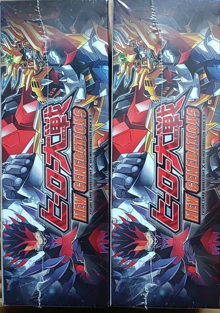 バディファイト バッツ ヒーロー大戦 NEW GENERATIONS 2箱SET