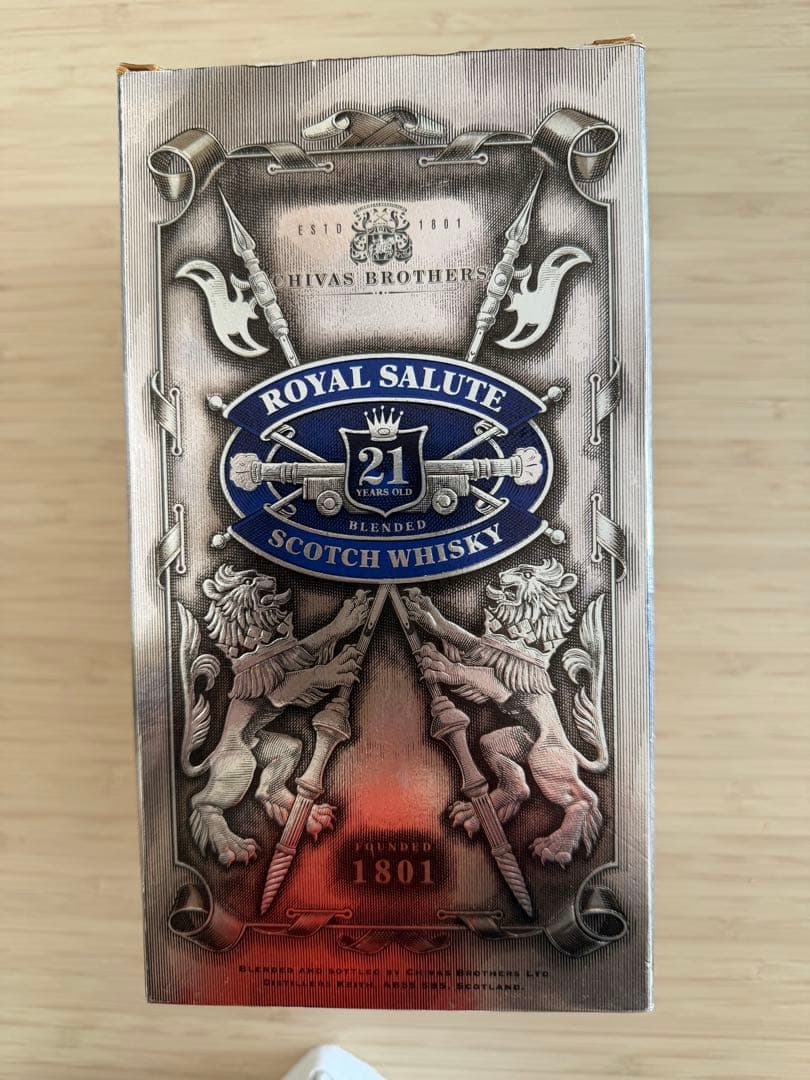 ★ 未開封品 ★  Salute 21年 サファイアエディション