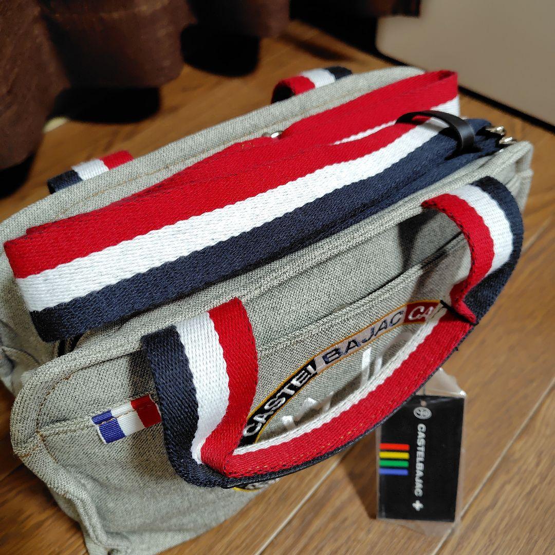 新品未使用CASTELBAJAC グレーショルダーバッグ