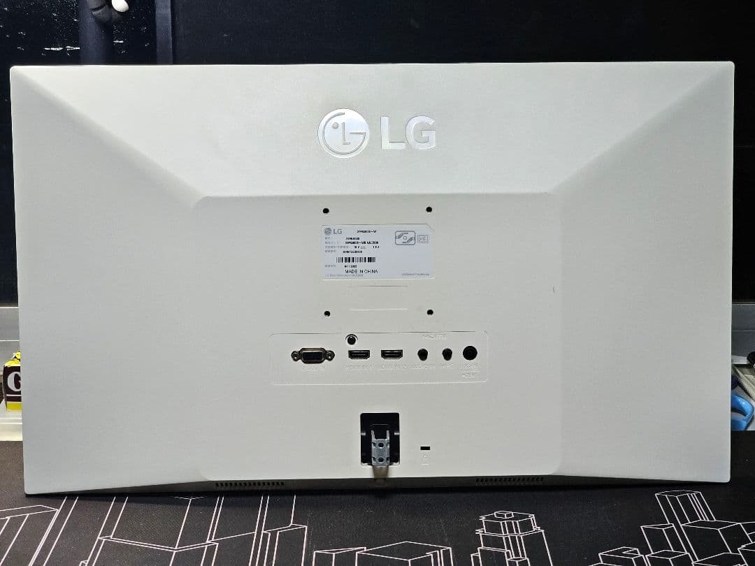 LG 24ML600S-W ディスプレイモニター 本体