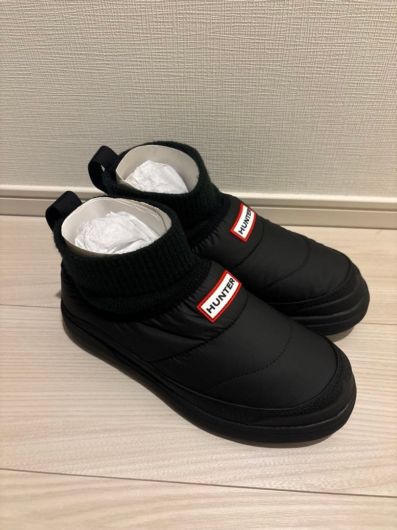 靴 HUNTER IN OUT PUFFER KNIT BOOTWFS2265REN