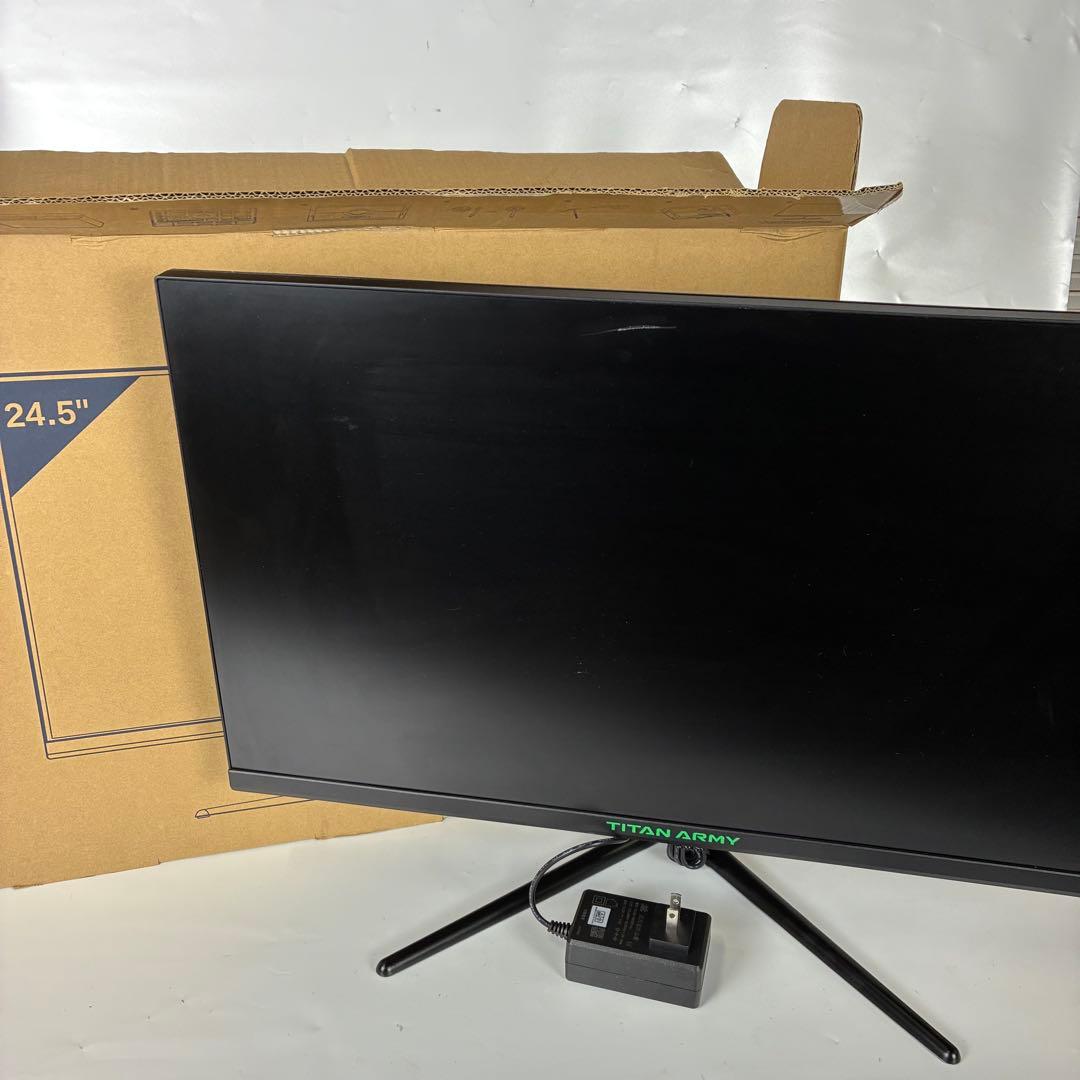 【匿名発送】Titan Army24.5インチ 液晶モニター P25A2GC