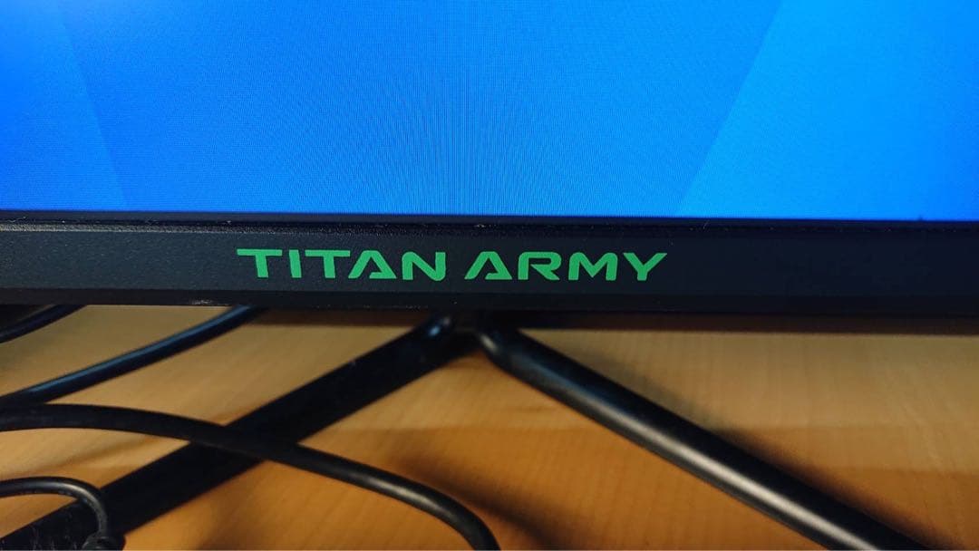 【匿名発送】Titan Army24.5インチ 液晶モニター P25A2GC