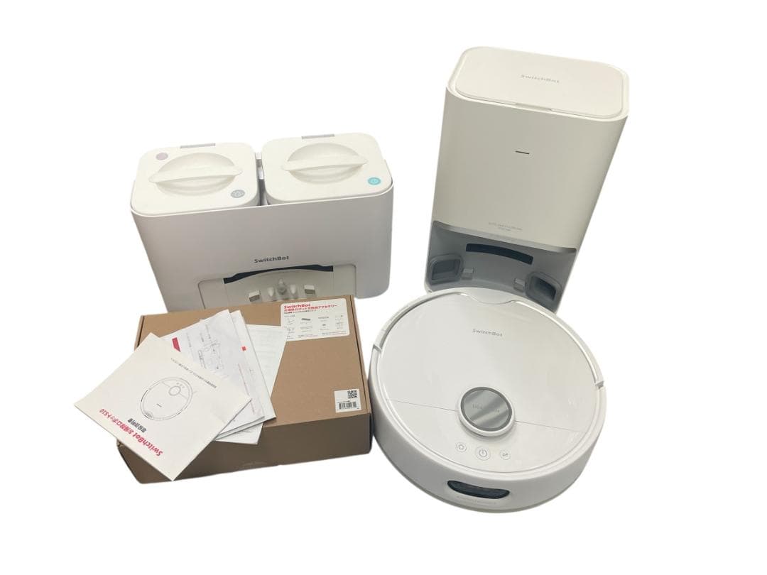 スイッチボット ロボット掃除機 S10 外付け水タンク 交換用アクセサリー付き