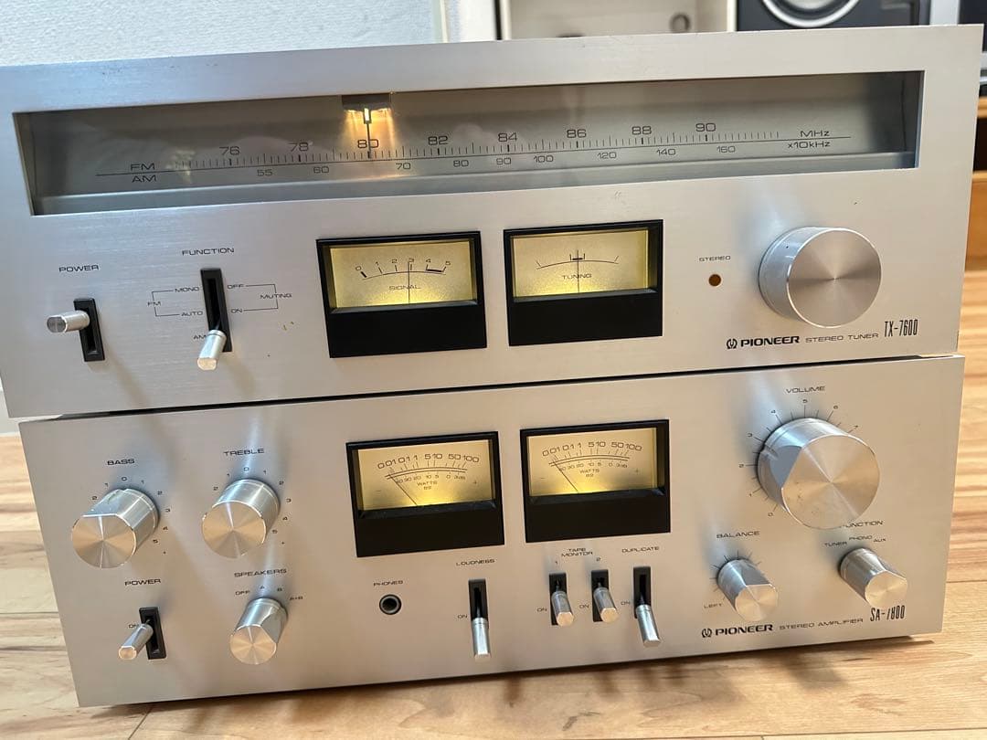 アンプ Pioneer SA 7800 pioneer TX 7600
