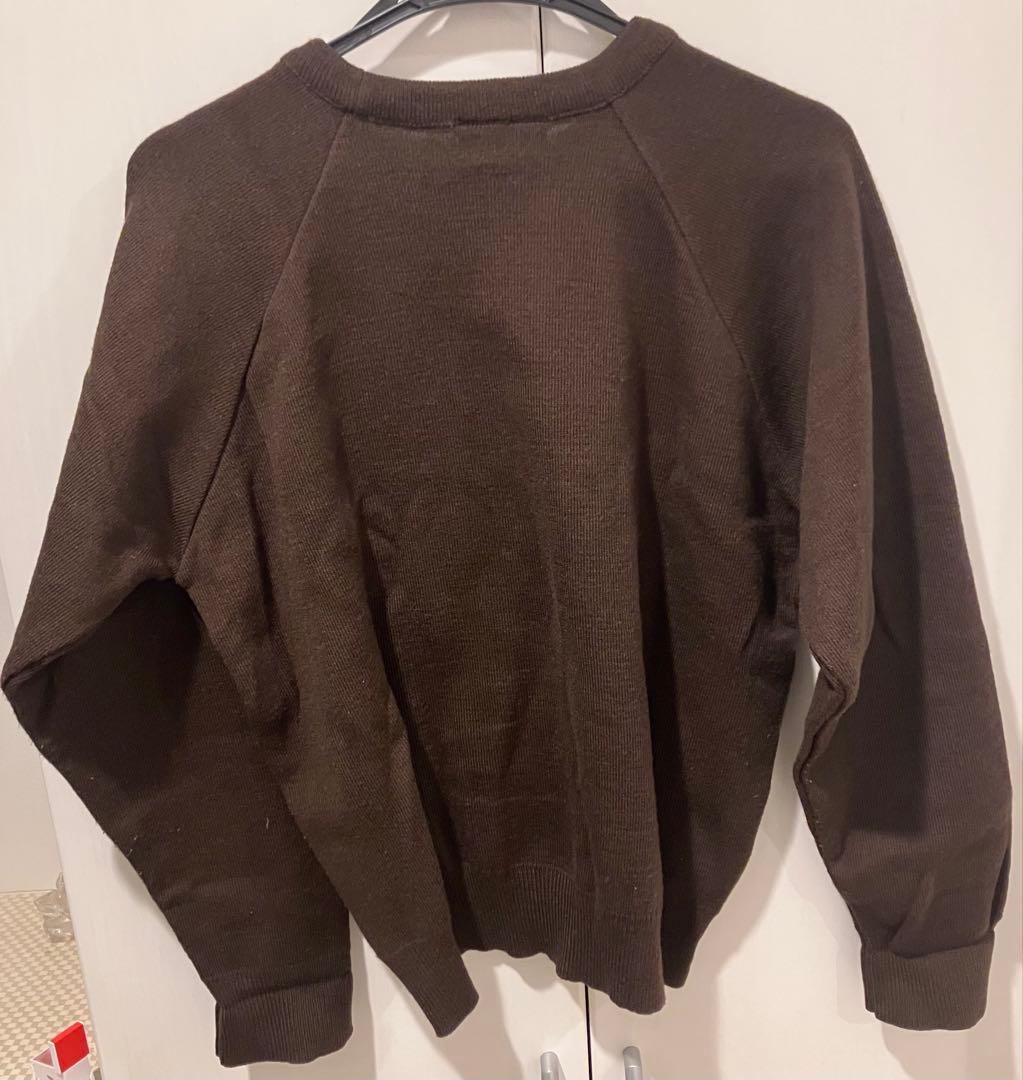 トップス 22aw S Ennoy charles kirk sweater brown