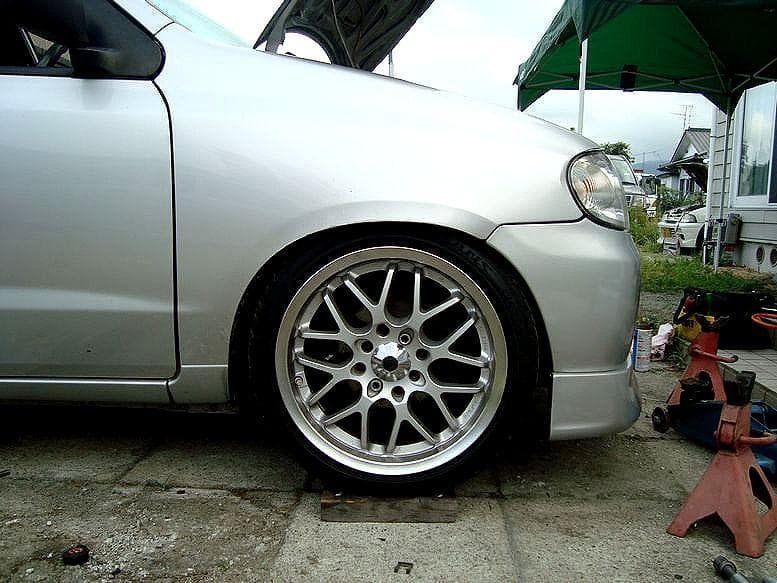 軽自動車　純正流用ローダウン　ストラット2本セット　51系エブリー・キャリー