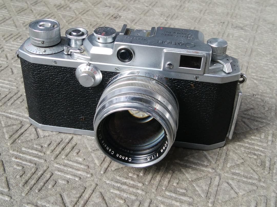 【カメラ】　Canon IV Sb + 50mm F1.5