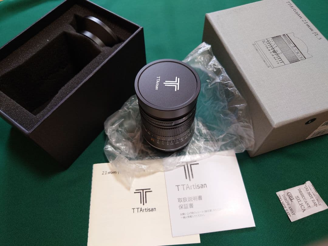 新品 TTArtisan 21mm f/1.5 Lマウント フルサイズ画角