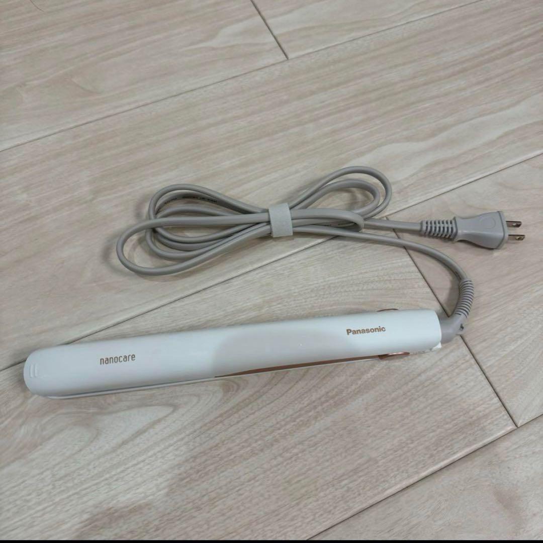 パナソニック ストレートアイロンナノケア　EH-HSOE-WE