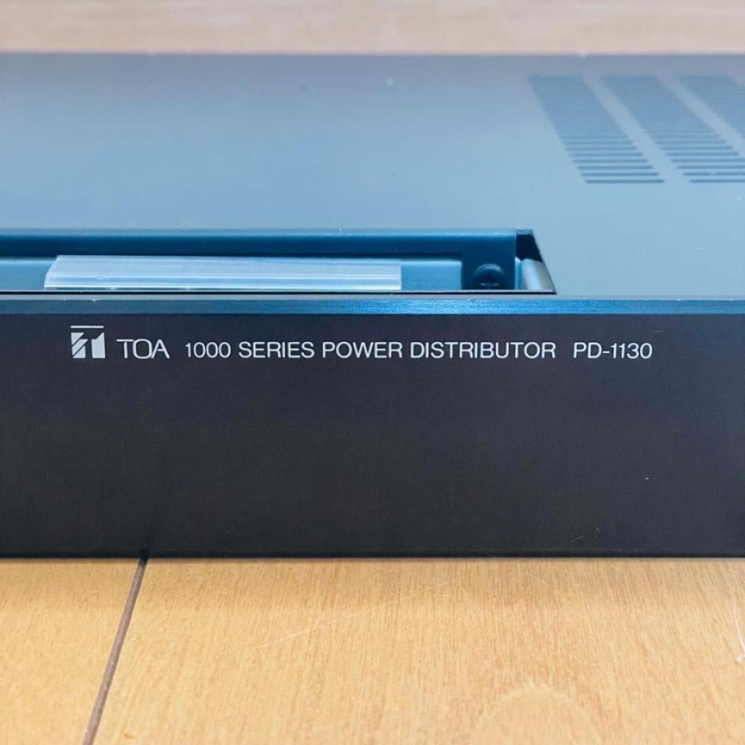 【美品】TOA PD-1130 主電源パネル パワーディストリビューター