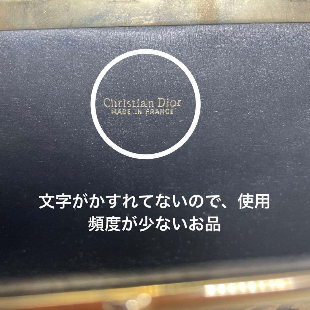 訳あり♡Dior✨クリスチャンディオール　トロッター　がま口　パーティバッグ