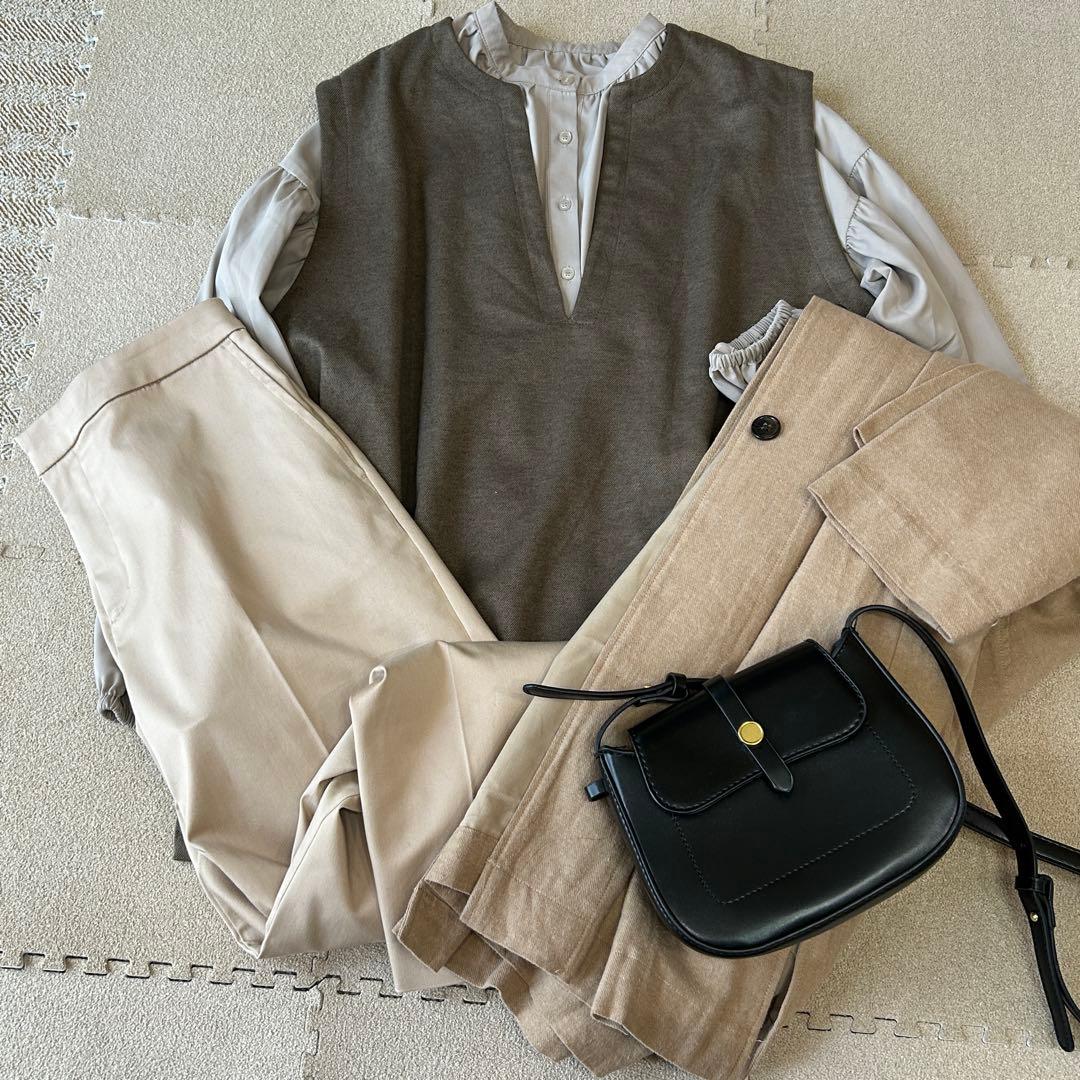 【アウター付き】レディース　コーデ　まとめ売り　4点セット　秋冬コーデ　XL