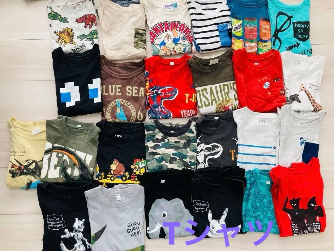 男の子　120センチ　春夏秋冬　まとめ売り　121点