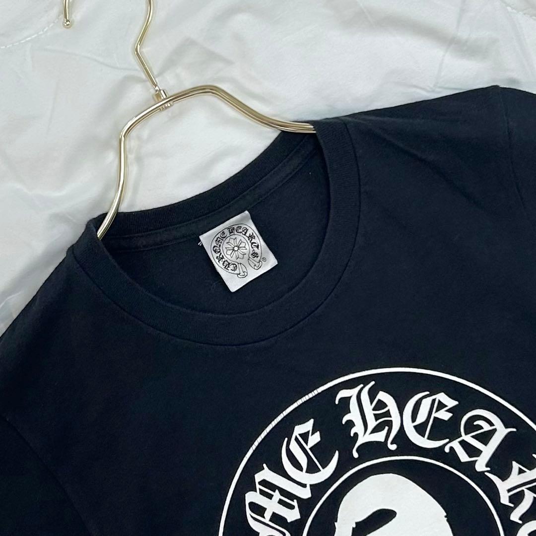 美品 正規品 CHROME HEARTS エイプ コラボ 半袖 Tシャツ XS