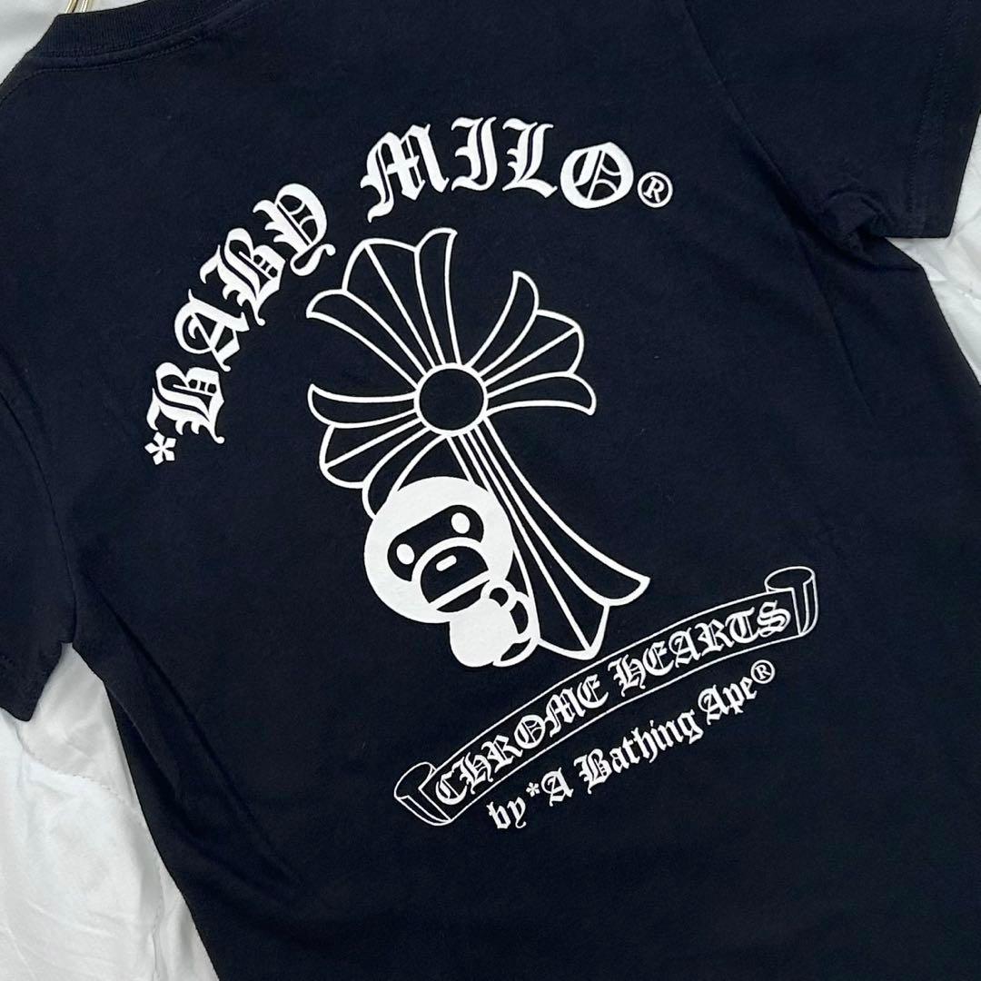 美品 正規品 CHROME HEARTS エイプ コラボ 半袖 Tシャツ XS