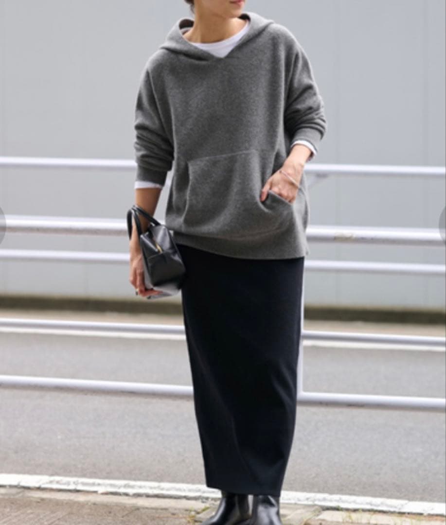 FRAMeWORK 圧縮ウールフードプルオーバー