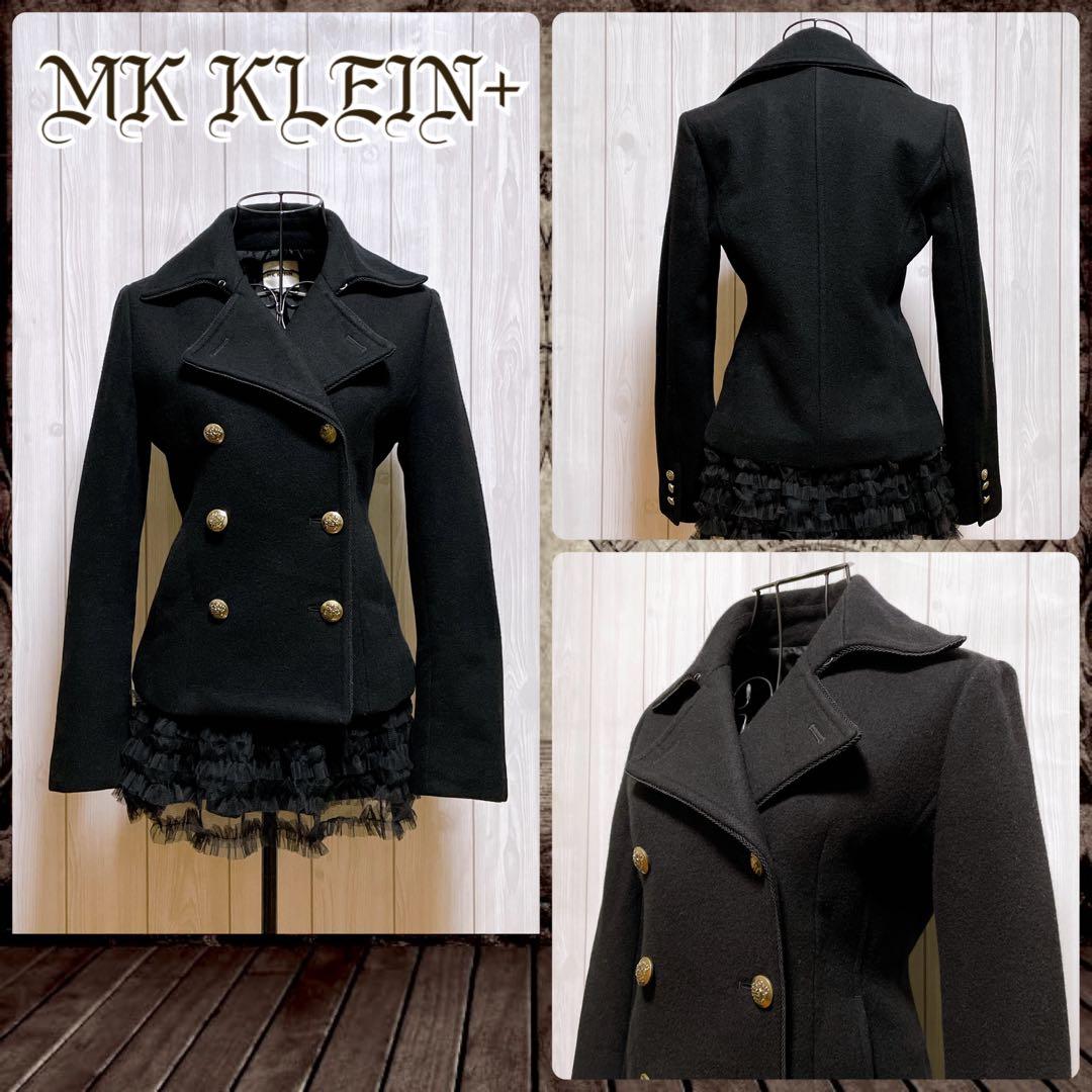 ピーコート ウール ジャケット 黒 平成ギャル y2k ダーク パンク nana