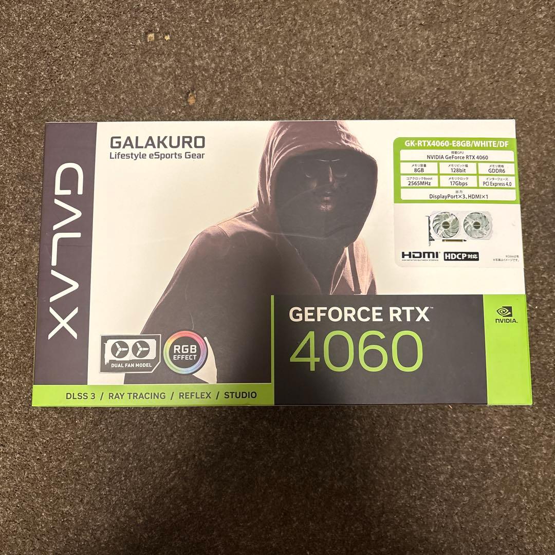 カ*ジ様 玄人志向 NVIDIA GeForce RTX 4060 RGBファン