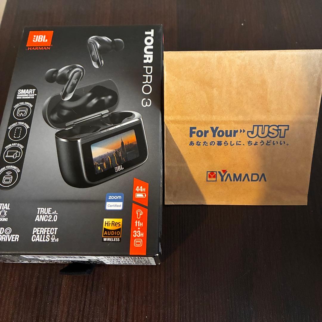 【新品・未開封】JBL TOUR PRO 3 ワイヤレスイヤホン　ブラック