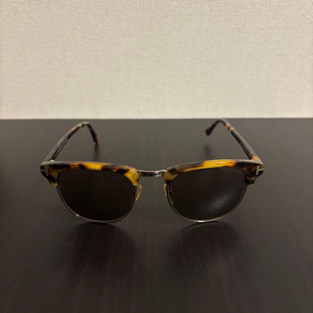 TOM FORD サングラス ブラウン/ブラック ケース付き