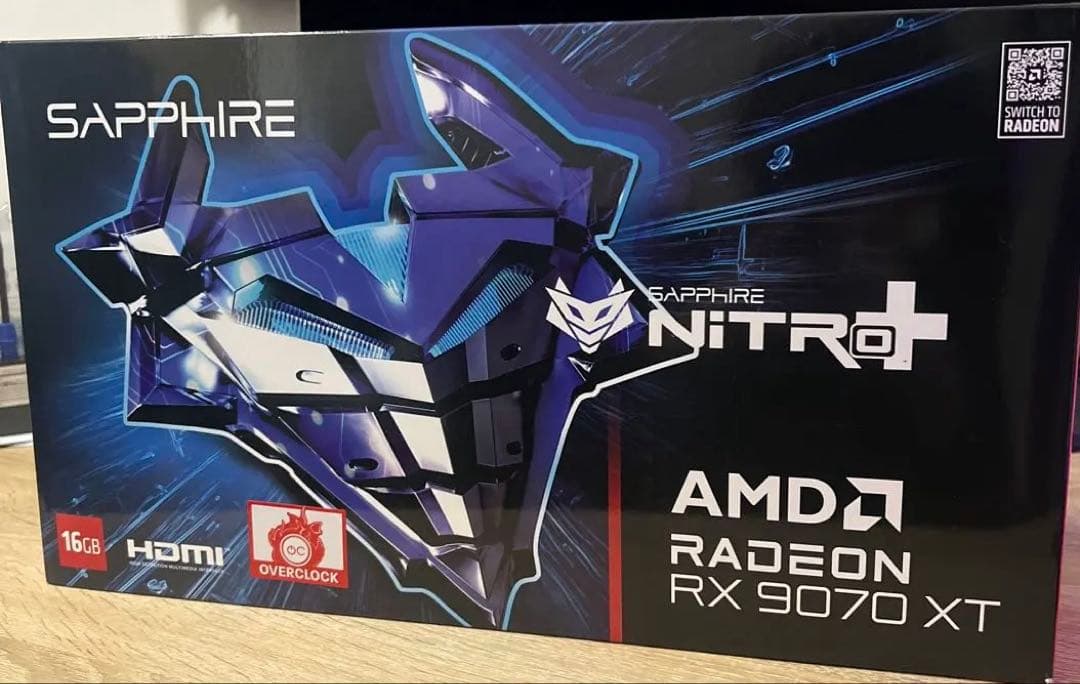 グラフィックボード・グラボ・ビデオカード SAPPHIRE NITRO+ Radeon RX 9070XT