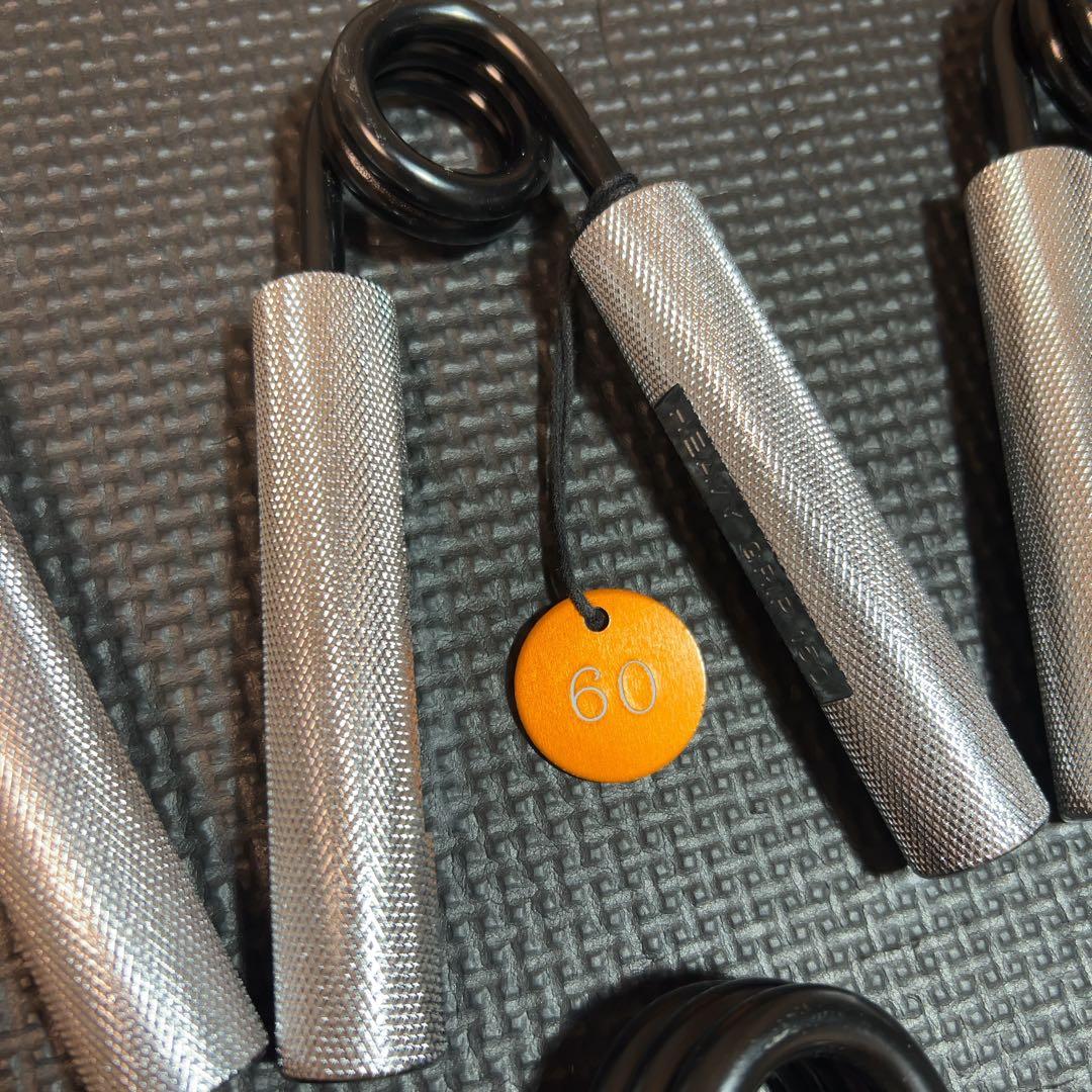 レーティング済み　HEAVY GRIP 6個セット ハンドグリッパー