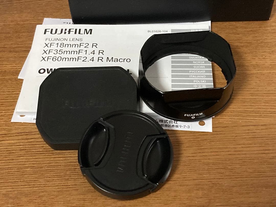 レンズ(単焦点) Fujifilm XF35mmf1.4r