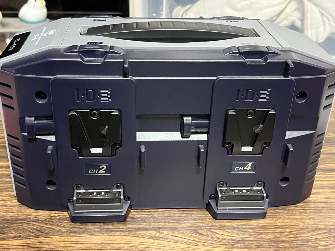 即発送 IDX VL-4Se 4ch急速充電器 電源ケーブルセット