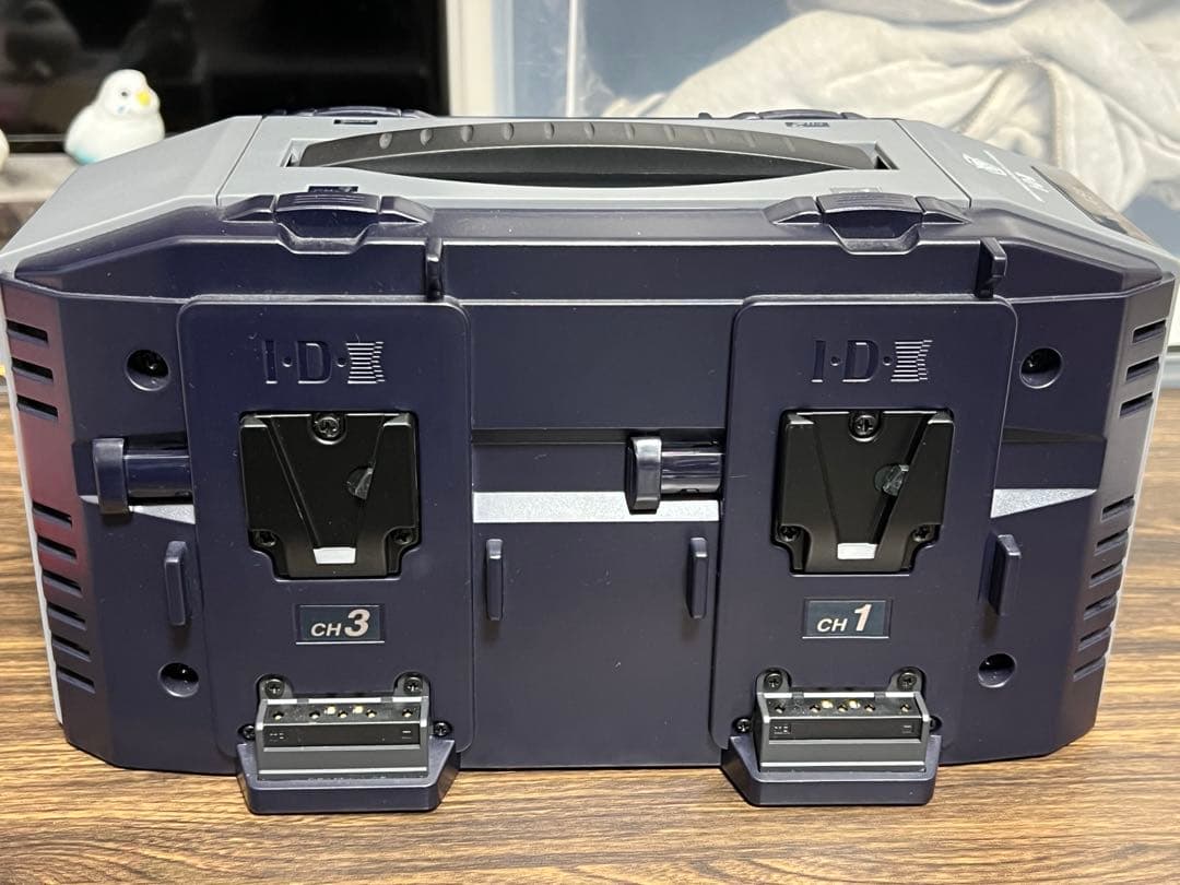 即発送 IDX VL-4Se 4ch急速充電器 電源ケーブルセット