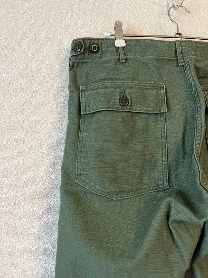 orSlow(オアスロウ) スリムフィット ファティーグパンツ　Lサイズ