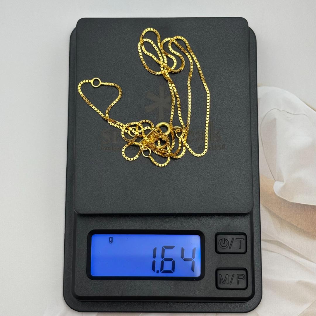 ⭐ 極美品 ✨ K18金ゴールドチェーンネックレス