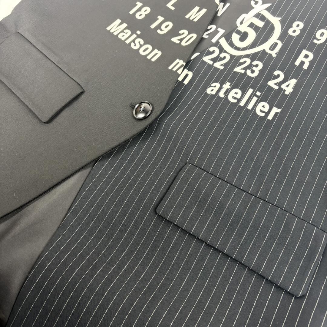 新品タグ付♡MICALLE MICALLE 　〇ジェラ風　ベスト ジャケット