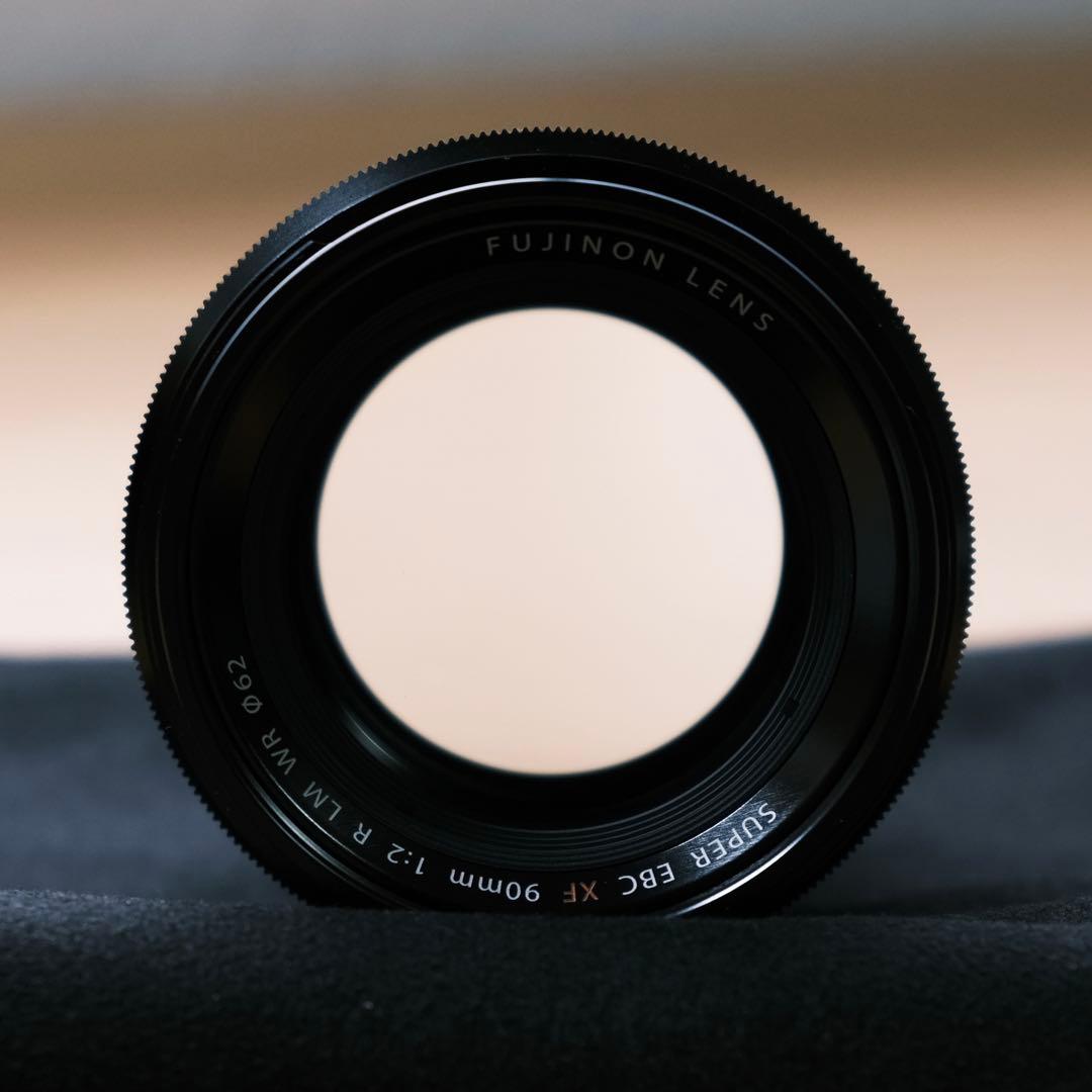 【美品】FUJIFILM XF90mm F2 R LM WR