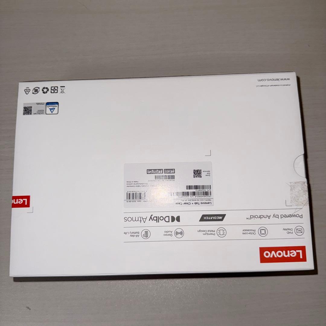 Lenovo Tab + Clear Caseルナグレー