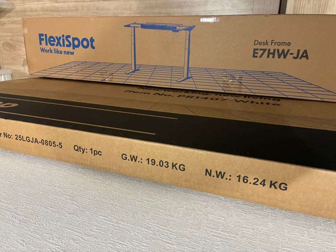 ⭐️新品⭐️干FLEXISPOT 昇降デスク E7H パソコンデスク スタンディング