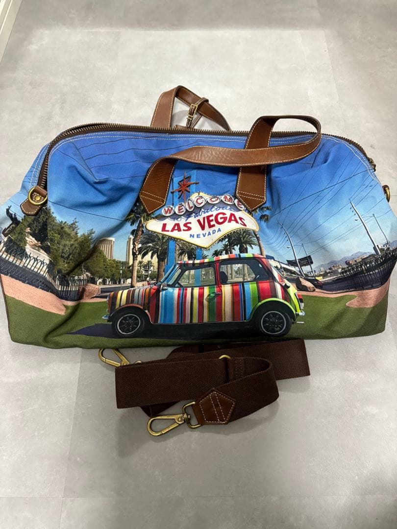 ポールスミス　ラスベガスデザイン ボストンバッグ