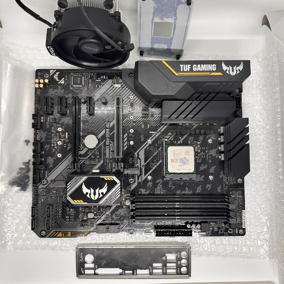 Ryzen 5 3600　TUFB450マザーボード　セット