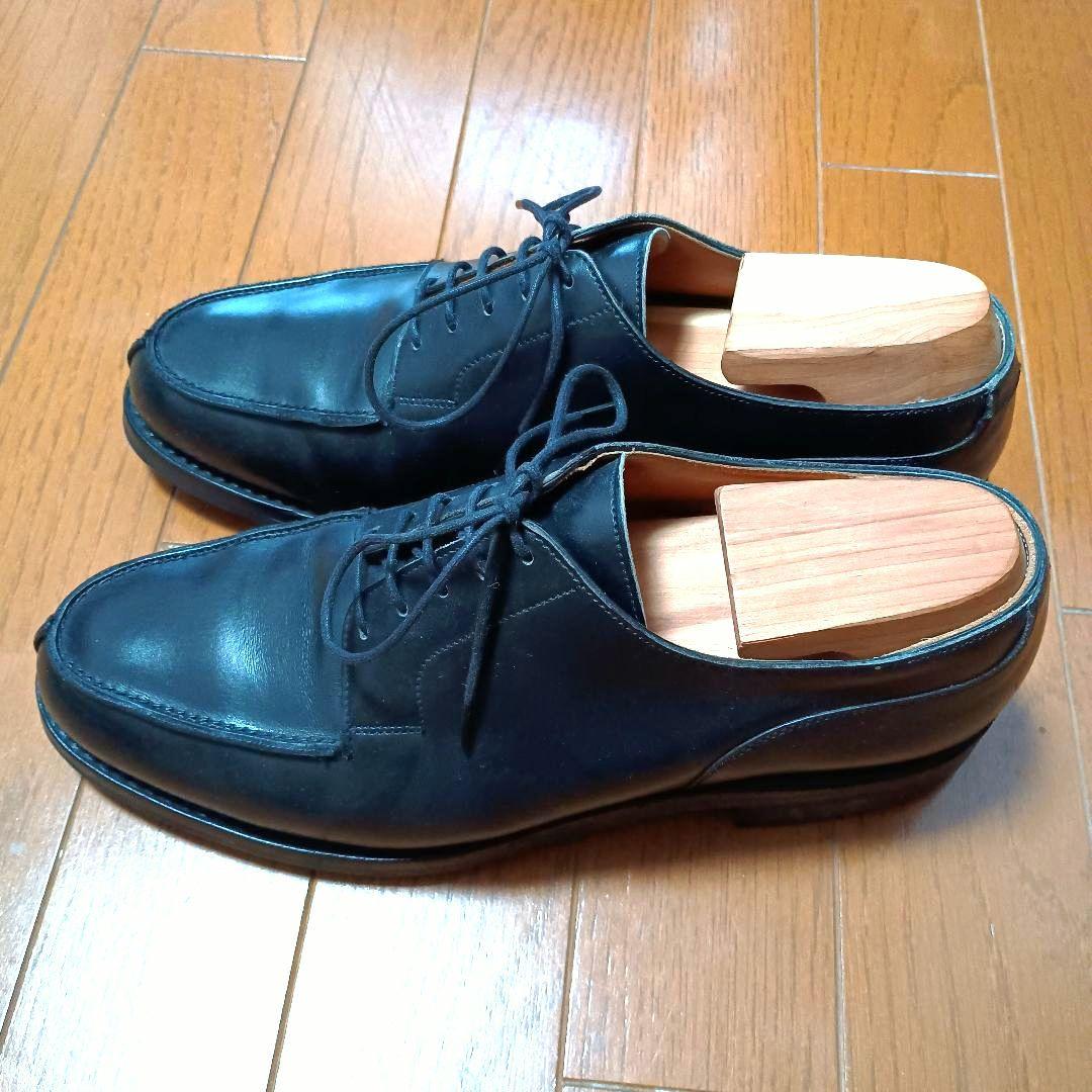 クロケット＆ジョーンズ モールトン ブラック Uチップ