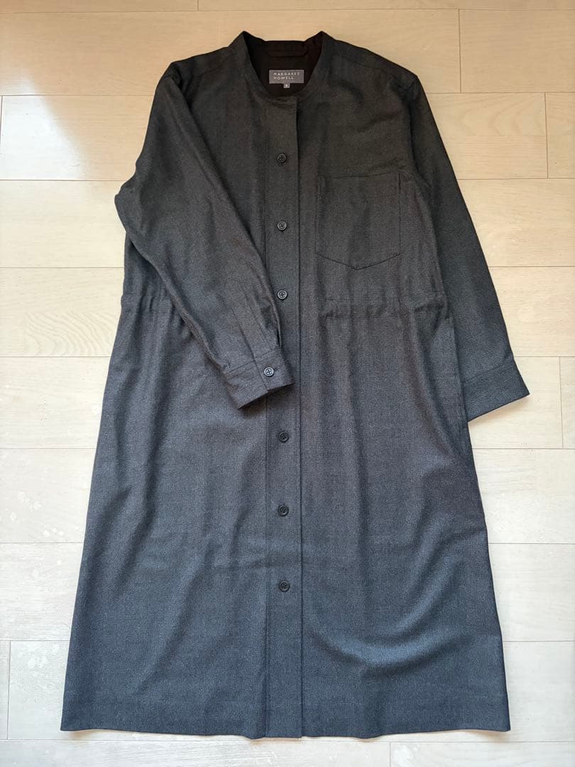 【2025AW新作】マーガレットハウエル ライトフランネルドレス