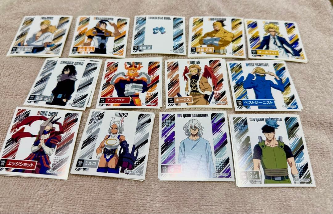 バラ売り⭕️シール烈伝 僕のヒーローアカデミア計159枚