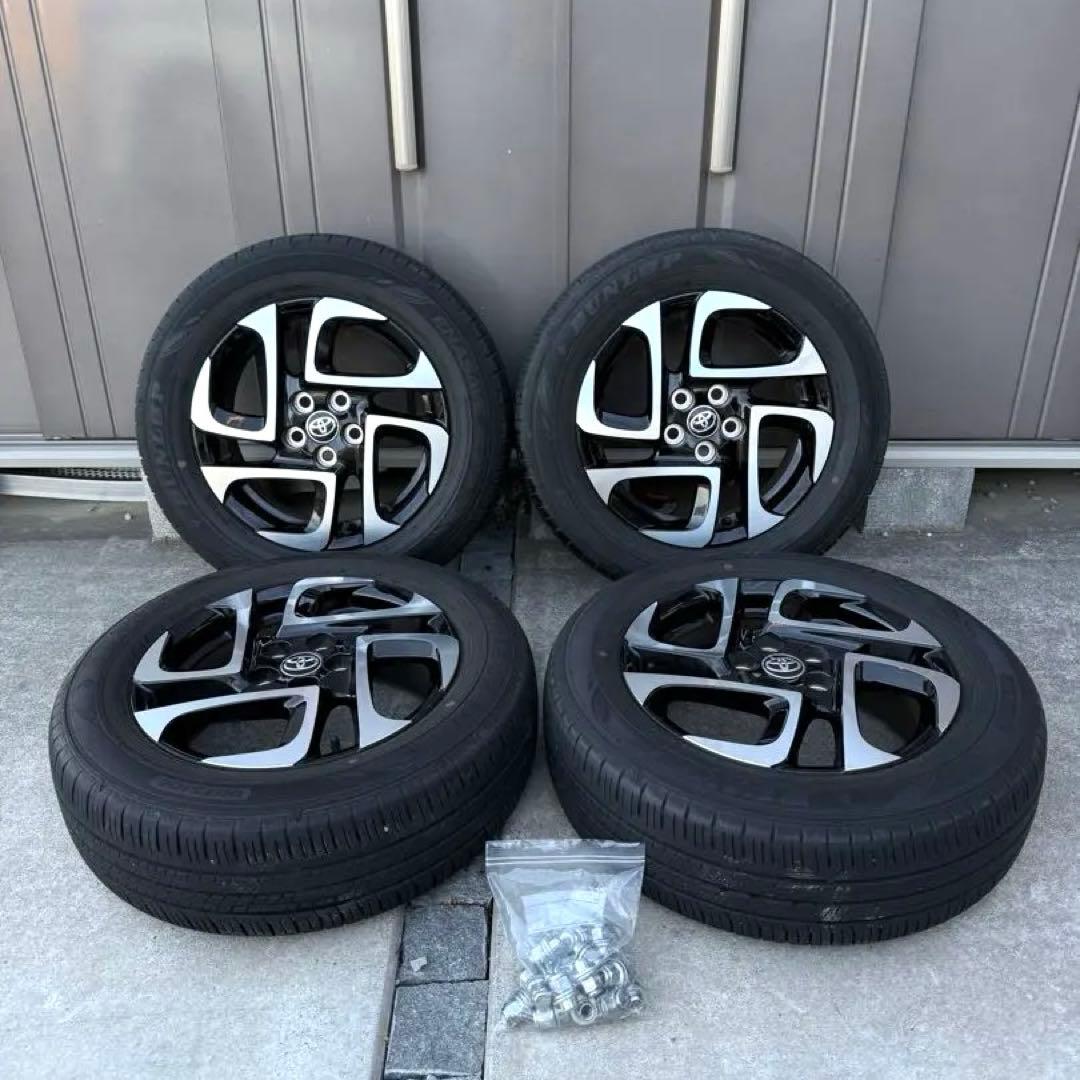 トヨタ シエンタ 10系 純正オプション アルミホイール＆タイヤ 4本セット