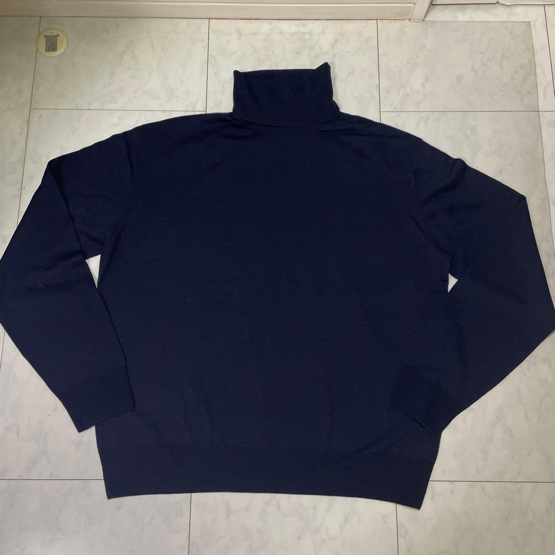 Cruciani クルチアーニ　タートルネック　ネイビー　56
