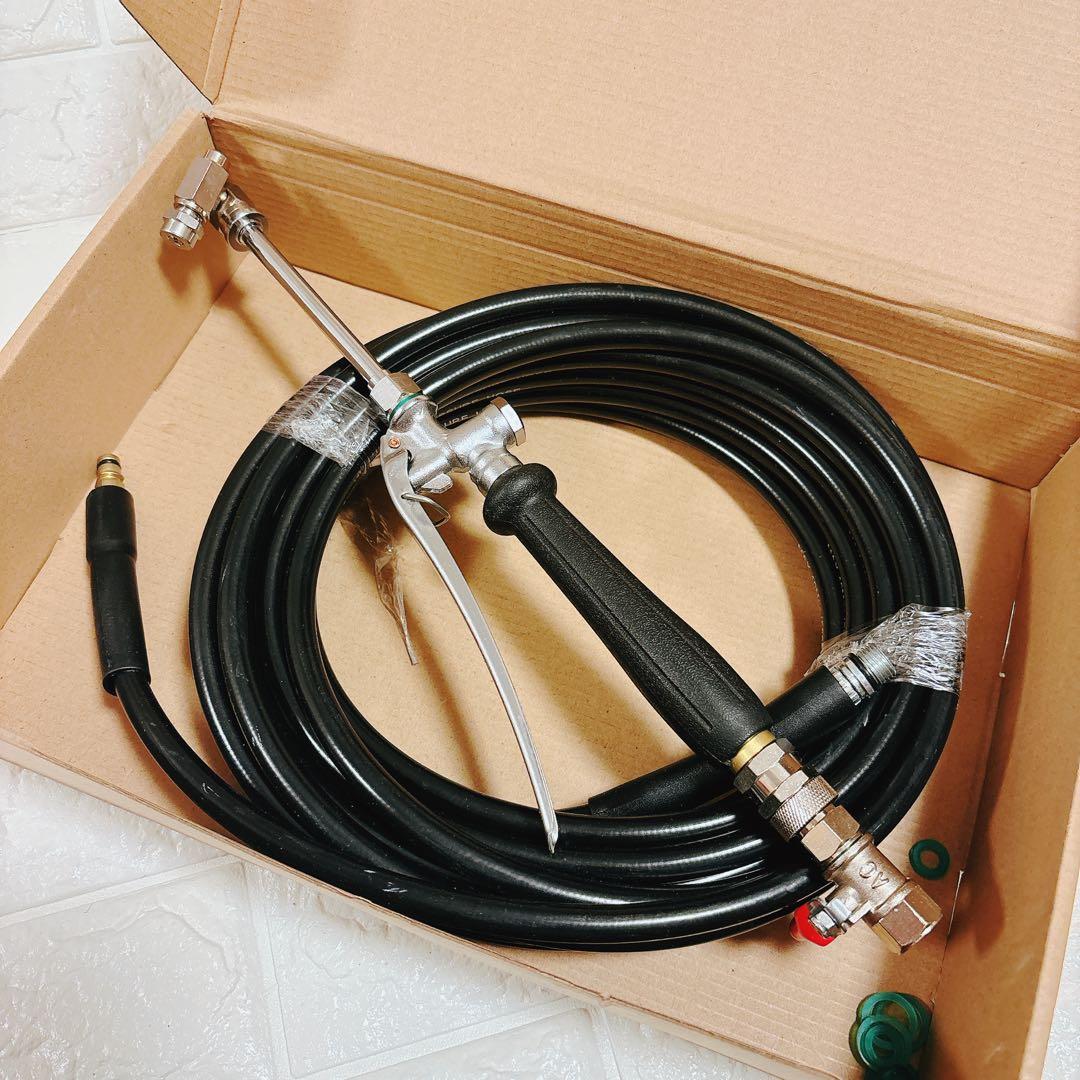 s*u様 ケルヒャー対応 エアコン洗浄ノズル 10ｍ 洗浄機コネクト 内径5mm