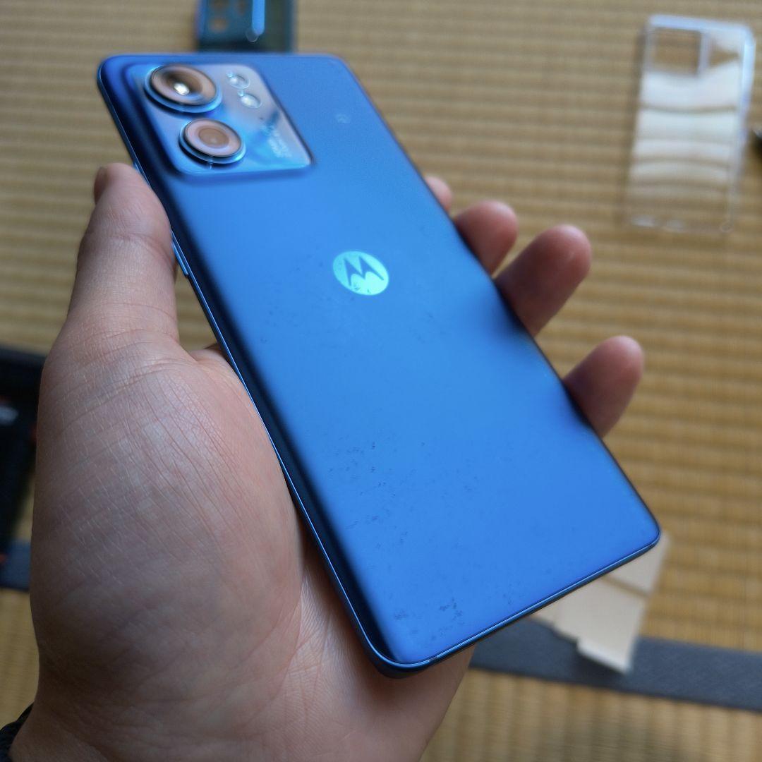 motorola edge 40 8GB/256GB ルナブルー　付属品全部あり