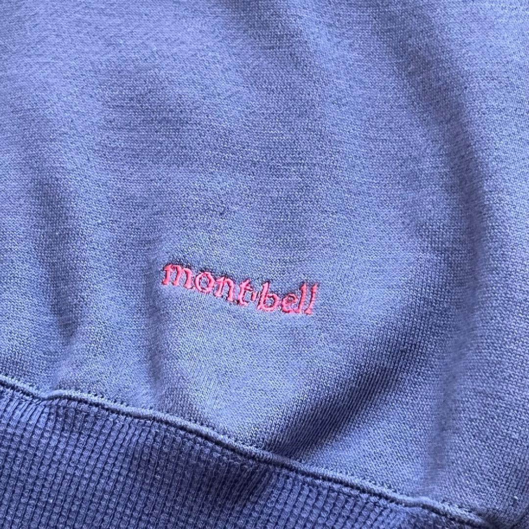 最初期モデル レア オールドモンベル 丸文字ロゴ ポロシャツ M