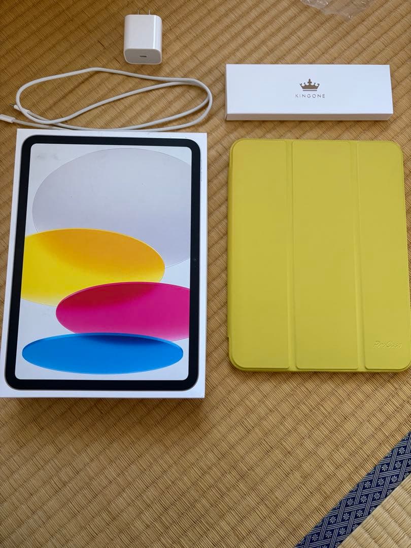 Apple iPad A16 128GB Wi-Fiモデル　タッチペン　カバー